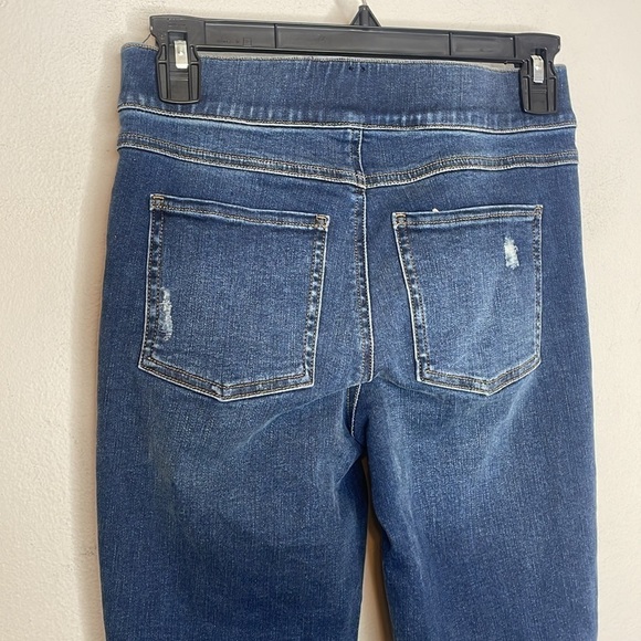 SPANX | Distressed Raw Hem Jeans Size Small - Picture 7 of 9